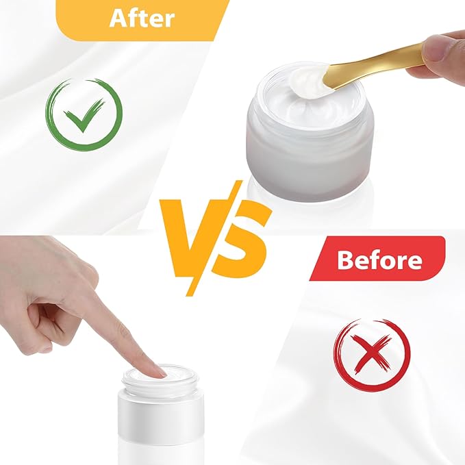 4 Pcs Mini Metal Makeup Spatula Set, Included Cosmetic Spoon and Cosmetic Spatula, Reusable Skincare SpatulaS, Mini SpatulaS Tiny Spoon for Cosmetics, Makeup Beauty Spoons for Cream Lotion Moisturizer