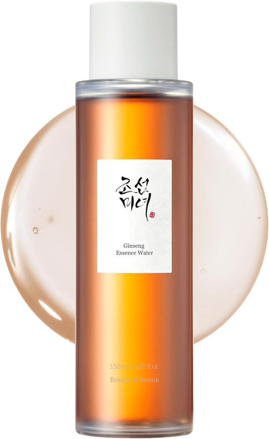 Beauty of Joseon Ginseng Essence Water Hydrating Face Toner for Dry, Dull Skin. Korean Moisturizing Skin Care for Men and Women 150ml, 5 fl.oz