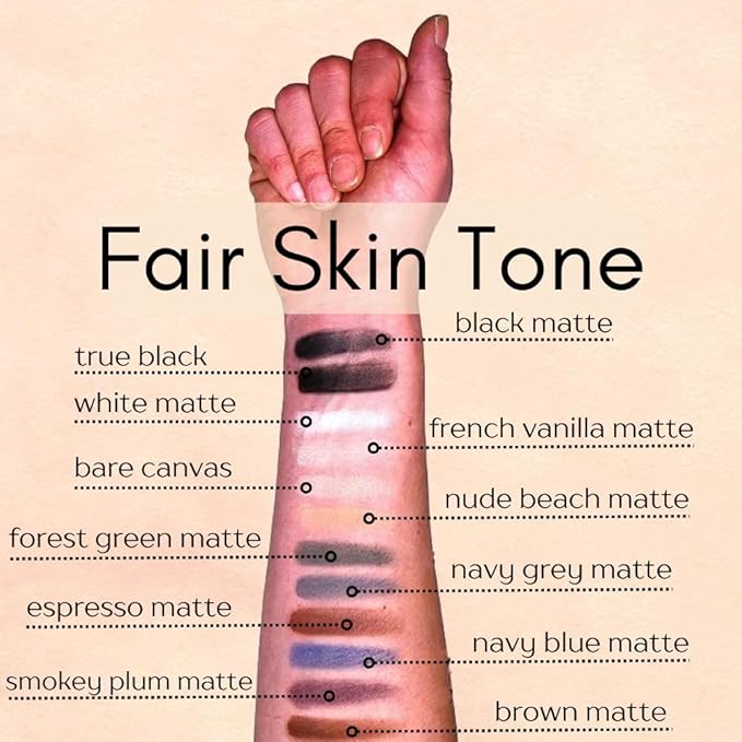 Bare Canvas Beige Neutral Naked Bare Matte Pressed Powder Single Vegan Eyeshadow; Talc, Paraben & Cruelty Free