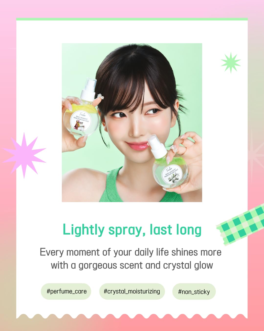 Daily Moment Hair Perfume Mist 100ml/3.38 fl.oz. (Pear Blossom Scent)