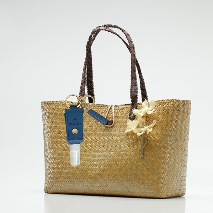 NORAVITE AgeDelay Multi-Vitamin Oil Keychain - Intensive Skin Tightening Oil & Moisturizer - Nourishes Protects & Rejuvenates - Antioxidant Serum w/Vitamin E, Omega 3,6,9 & Seaweed - 30ml