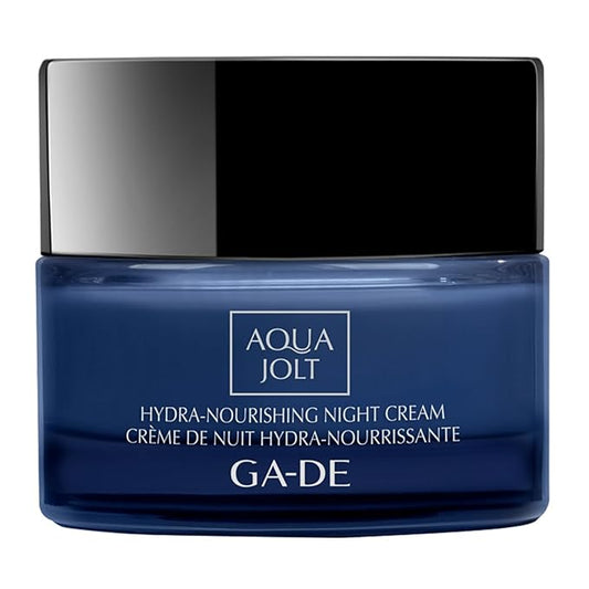 GA-DE Aqua Jolt Hydra-Nourishing Night Cream - Face Moisturizer with Hyaluronic Acid - Face Cream with Tamarind Extract H-22 and Vitamin E - 1.7 oz