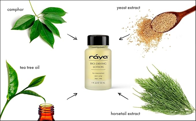 RAYA Bio-Drying Lotion (701) | Facial Spot Treatment for Break-Outs | Helps Dry Up White-Heads | Great for Over-Night Use