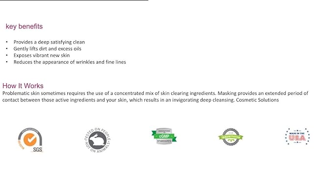 Skin Care Oxygen Mask, Skin Mask, Face Mask, Deep Cleaning Mask, Shinny Facial Looking - Gently Lifts Dirt and Excess Oils