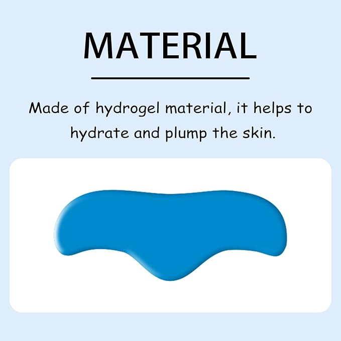 Forehead Wrinkle Patches 10Pcs with Aloe, Collagen, Vitamin E, Anti Wrinkle Patches, Forehead Wrinkles Treatment, Face Tape for Wrinkles Care to Smooth Fine Lines & Wrinkles for Women