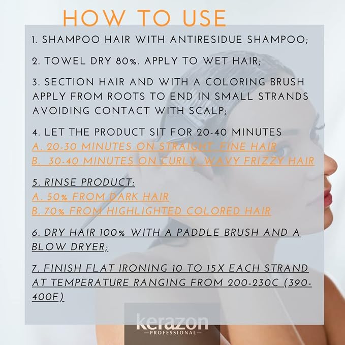 KERAZON Brazilian Hair BTX Treatment mask 32oz 946ml provides repair for damaged, dry, smoothing. New packaging, original formula. Salon size