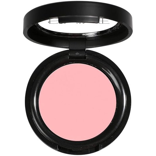 ISMINE Single Eyeshadow Powder Palette, Matte Light Pink, High Pigment, Longwear Single Eye Makeup for Day & Night