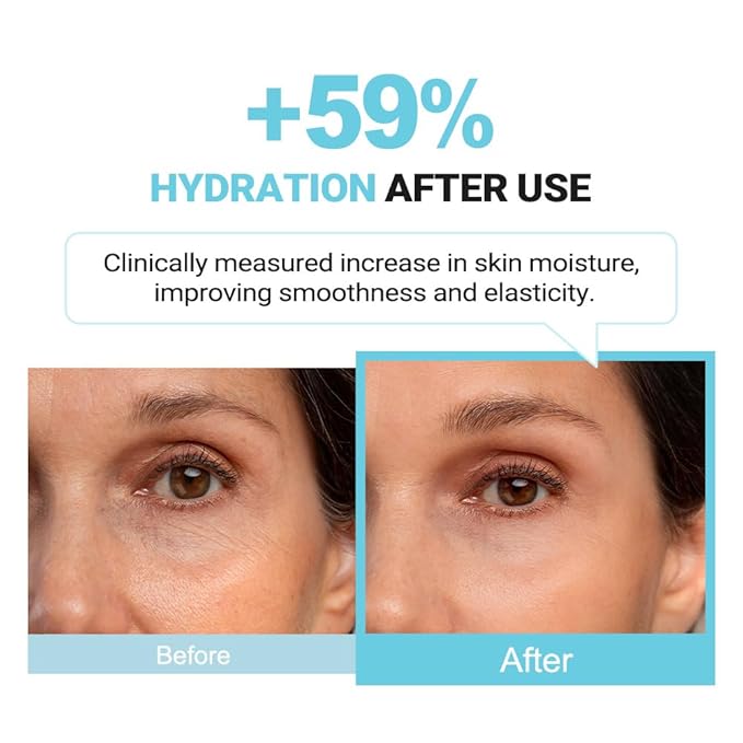 Hydrolyzed Hyaluronic Acid Serum (30ml) for all ages(teen & adult) | Triple HA Complex with Algae & Sodium Hyaluronate | Deep Hydration, Fine Line & Wrinkle Care, Sensitive Skin Safe