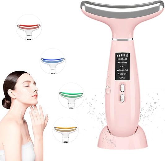 Facial and Neck Massager, Soothing and Relaxing Face Massager for Skin Care