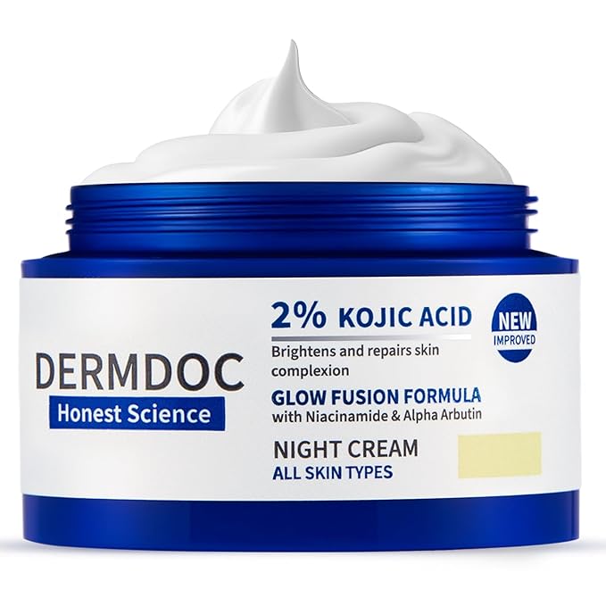Night Cream (50g) | With Niacinamide & Alpha Arbutin | Face Moisturizer | 1.76 Oz
