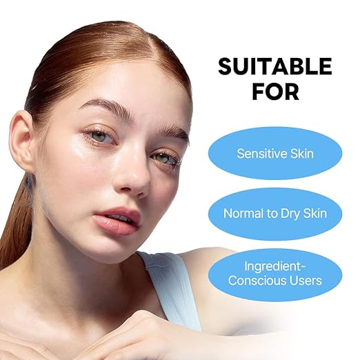 ROUND LAB 1025 Dokdo Cream 2.71 Fl Oz, 48-Hour Deep Hydrating Face Moisturizer for Acne-Prone, Redness and Sensitive Skin with Ceramide, Skin Barrier Repair Face Cream, No Fragrance, Korean Skin Care