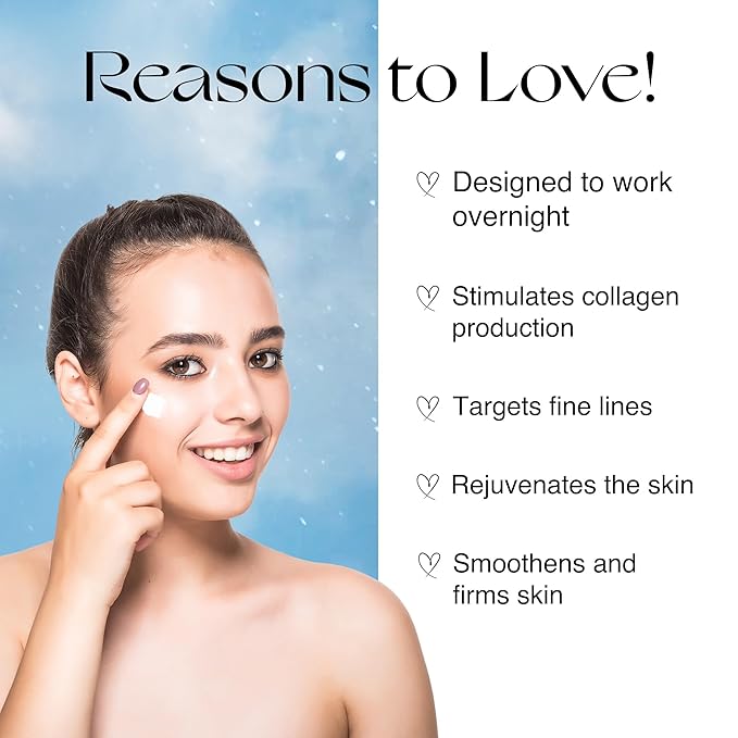 NOURISH MANTRA Urban Youth Preserve Night Glow Cream/With Retinol, Hyaluronic Acid, CICA, and Ashwagandha Extracts/Hydrates, Repairs Skin & Addresses signs of aging/All Skin Types/ 50ml