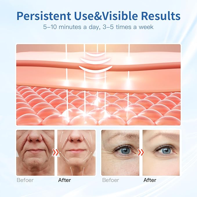 Facial and Neck Massager, Soothing and Relaxing Face Massager for Skin Care