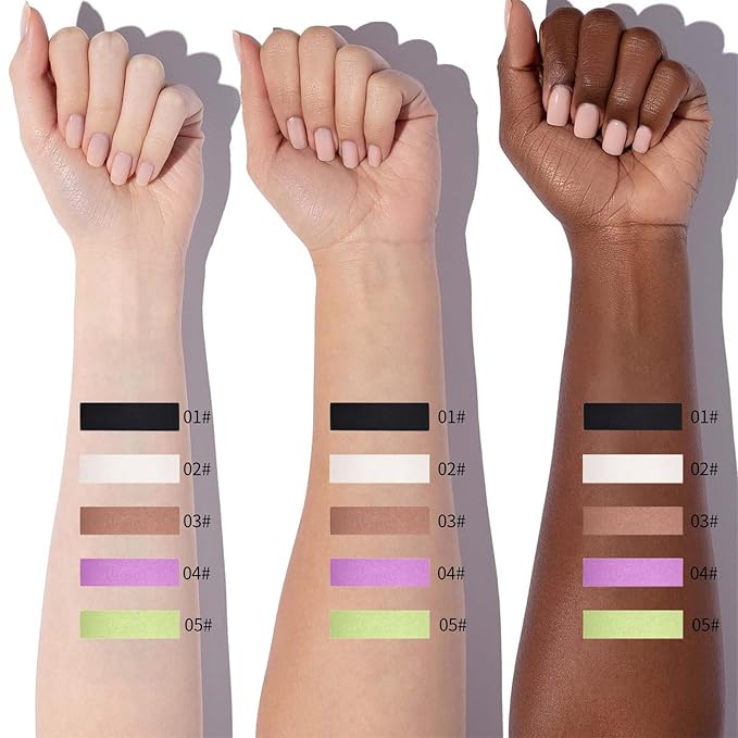 Erinde Single Lime Green Matte Eyeshadow Palette, Velvet Eye Shadow Compact Powder Natural Makeup, Long-Lasting Eye Makeup, Ultra-Blendable, Pigmented Color, Vegan Formula, 05# LIGHT GREEN