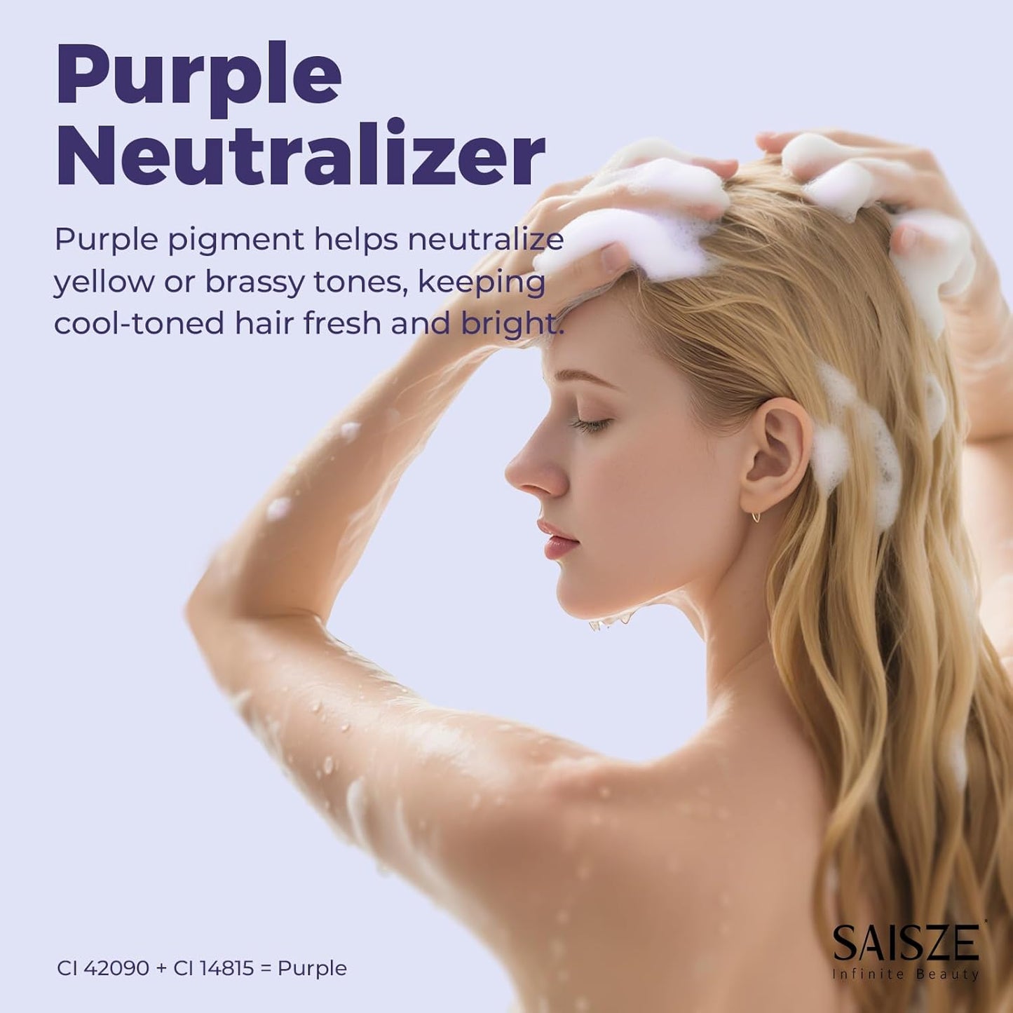 Purple Toning Shampoo and Conditioner Bar for Blonde, Silver, Bleached, and Brown Highlighted Hair