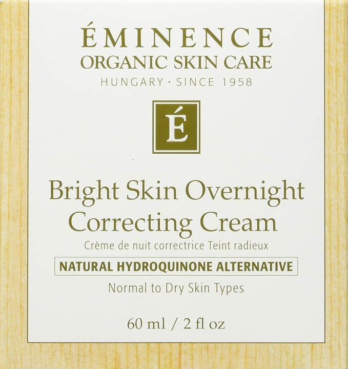 Eminence Bright Skin Overnight Correcting Cream, Multi, Reg, 2 Ounce