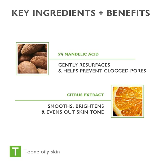 SEBO-ALMOND PEEL Dermo Exfoliating Night Cream with 5% Mandelic Acid, Face Moisturizer, Helps Reduce the Visibility of Imperfections, Blemishes and Shine, Evens Skin Tone, 1.69 fl. oz