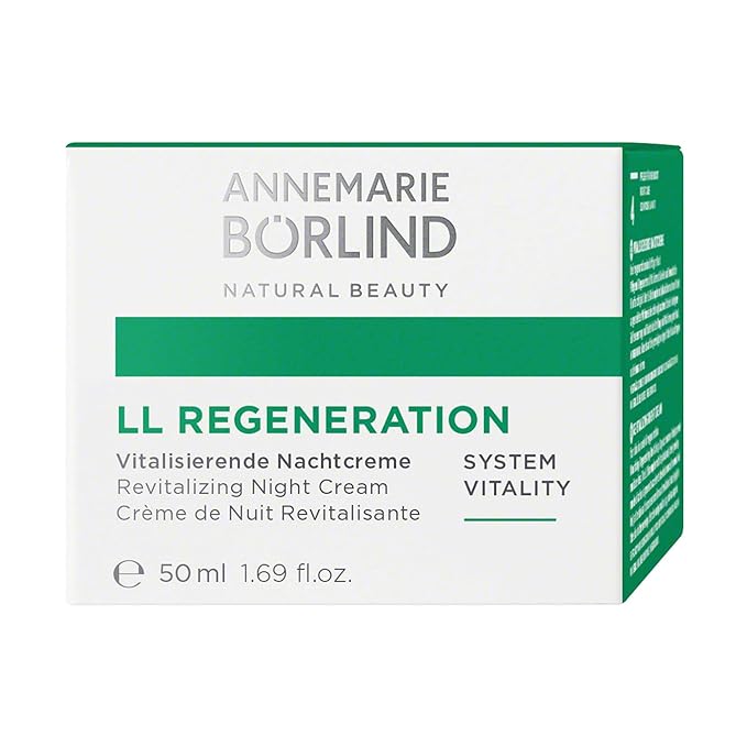 Annemarie Borlind Ll Regeneration System Vitality Revitalizing Night Cream 1.7 Oz