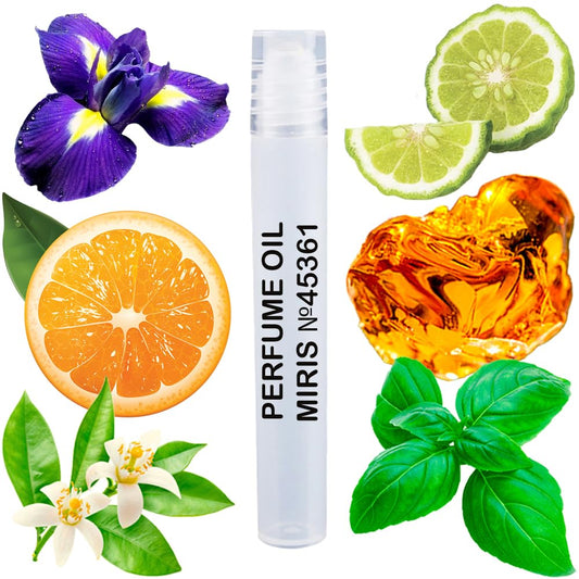 MIRIS Perfume Oil No. 45361, Inspired by Orange, Long-Lasting Unisex Roll-On For Women and Men, Rollerball 0.34 Fl Oz / 10 ml