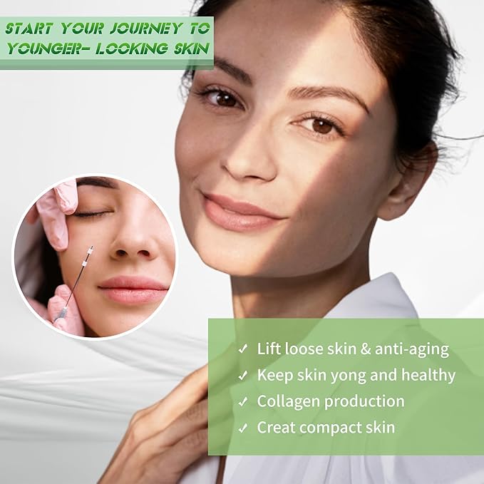 elves Pdo Threads Multi for Face and Whole Body Lift/Multi Threads Pdo with Blunt L Tip/Comes With The Pilot/Starter Tip/ 20pieces (21G50mm)