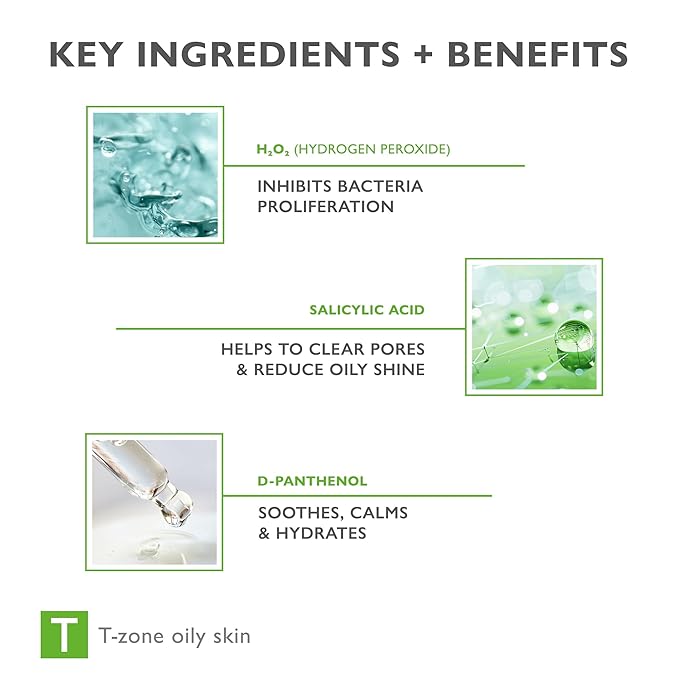 POINTGEL Spot Dermo-Gel For Imperfections with 2% Hydroperoxide, Salicylic Acid & D-Panthenol, Breakout Spot Gel, For Oily & Combination Skin, 0.34 fl oz