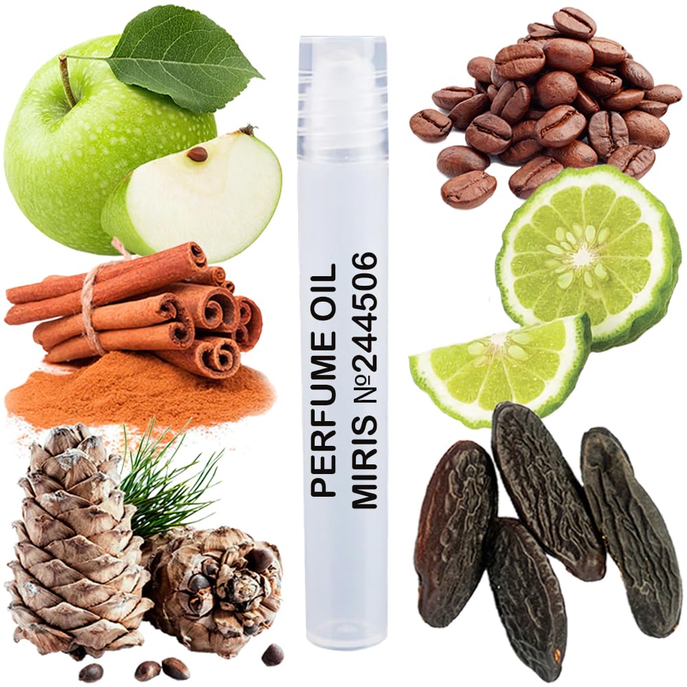 MIRIS Perfume Oil No. 244506, Inspired by Essential, Long-Lasting Men Roll-On, Rollerball 0.34 Fl Oz / 10 ml
