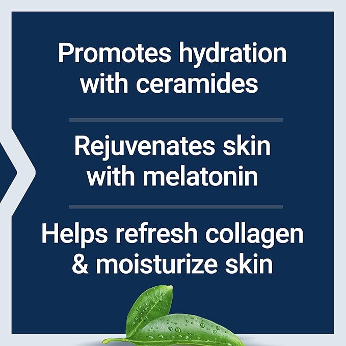 Life Extension Skin Care Collection Night Cream, retinyl palmitate, rice bran ceramides, shea butter, green tea, melatonin-based formula for nighttime skin rejuvenation, 1.65 oz (47 g)