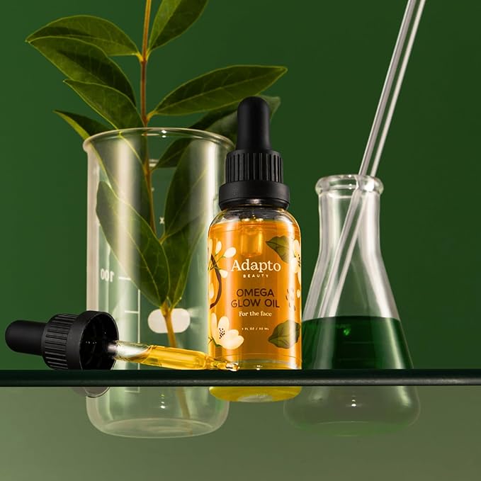 Omega Glow Face Oil – Dark Spot Corrector, Anti-Aging Oil with Omega Fatty Acids & Antioxidants, Enhances Skin Tone & Nourishes Skin Barrier for Radiant, Glowing Skin