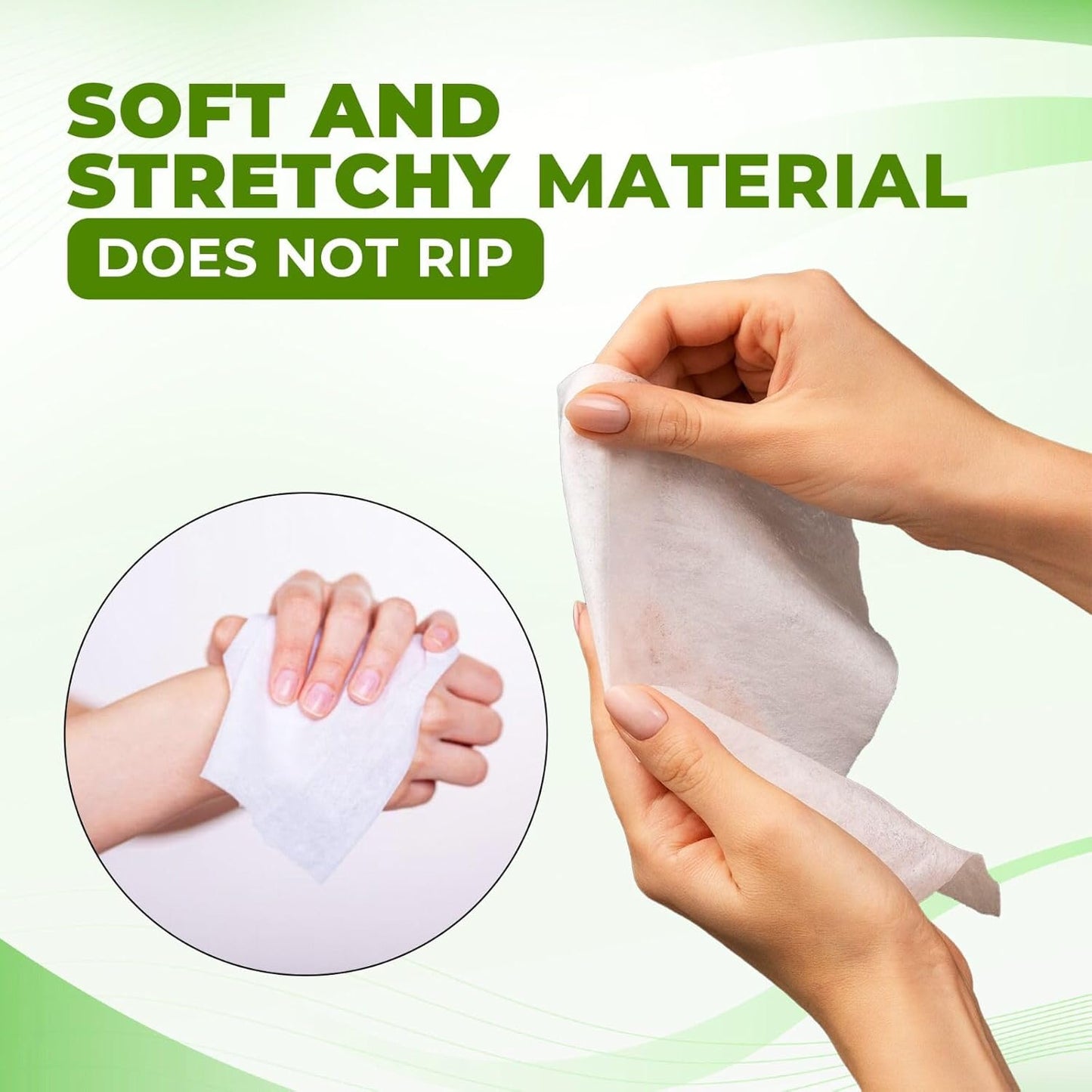 100 Individually Wrapped Hand Wipes – Aloe Vera Scent – 2 Convenient 50-Count Boxes | 100% Viscose, Eco-Friendly | Travel-Ready, Moisturizing