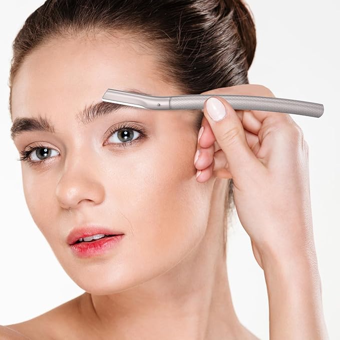 Razor for Women Face with 20PCS Blades, Razor for Face Professional, Facial Razors for Women&men Face with Blade Refills, Facial Razor, Stainless Steel Multipurpose Face Shavers