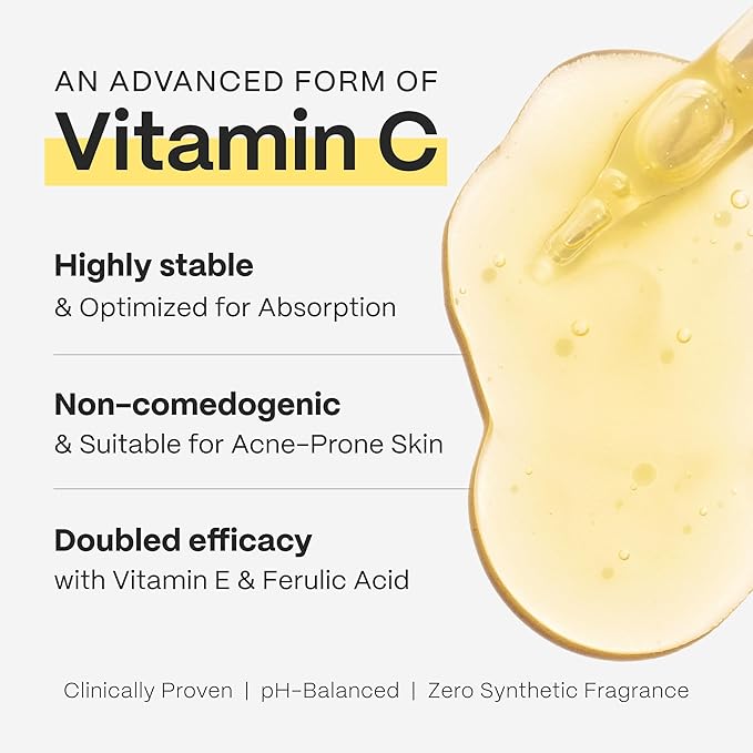 Mad Hippie Vitamin C Serum for Face – Hyaluronic Acid, Ferulic Acid & Vitamin E, Anti-Aging, Glow Up Essentials, Cruelty-Free Skin Care, 1.02 Oz