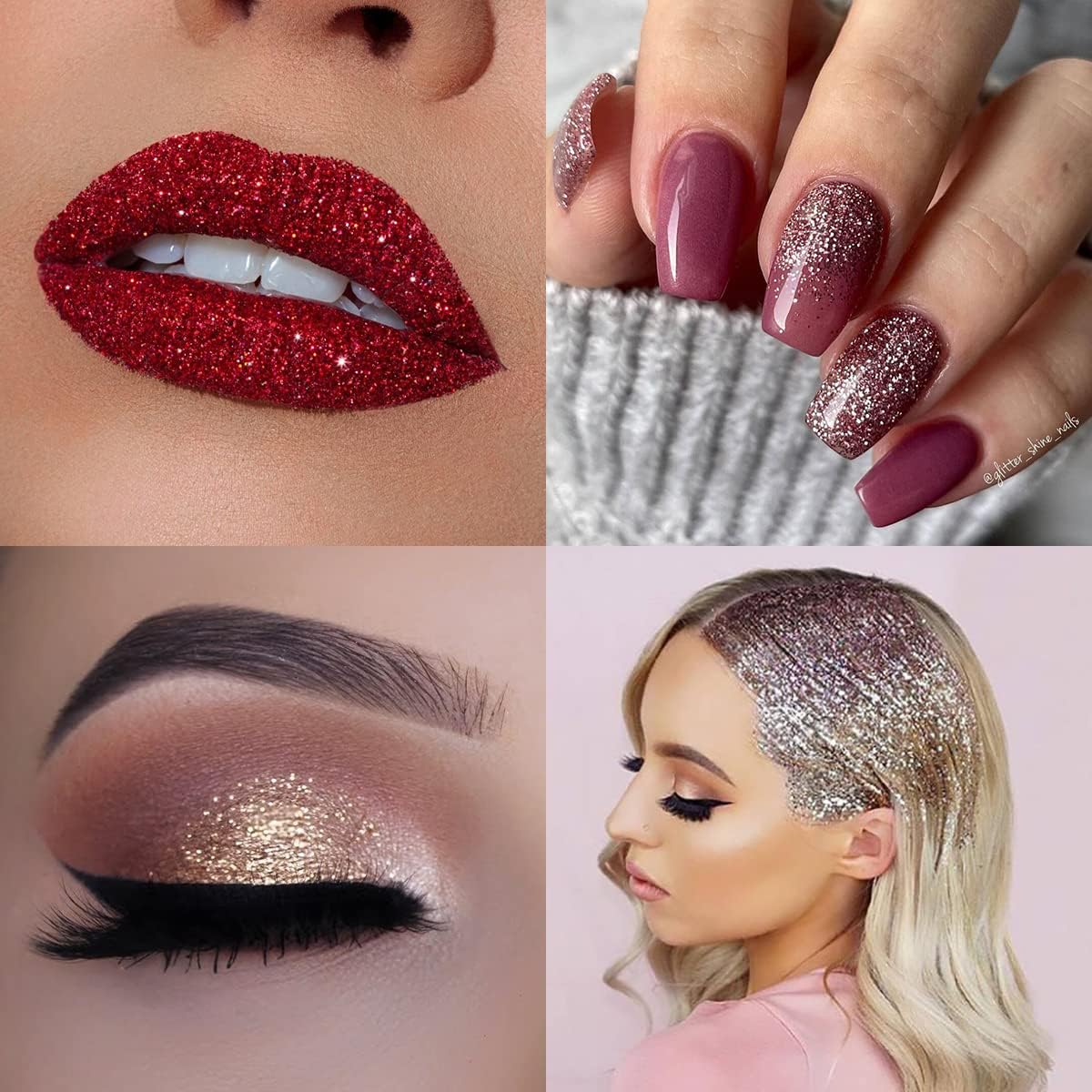 100g/3.5oz Pack Iridescent Rainbow Fine Glitter for DIY Craft, Epoxy Resin, Tumblers, Candle Making, Festival Decoration, Makeup, Body, Eye, Nail Art (Iridescent Orange)