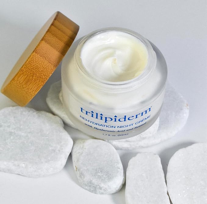 Trilipiderm Sightseer Bundle – Protective Day Cream Broad Spectrum SPF 30 and Rehydration Night Crème Set – Travel Size