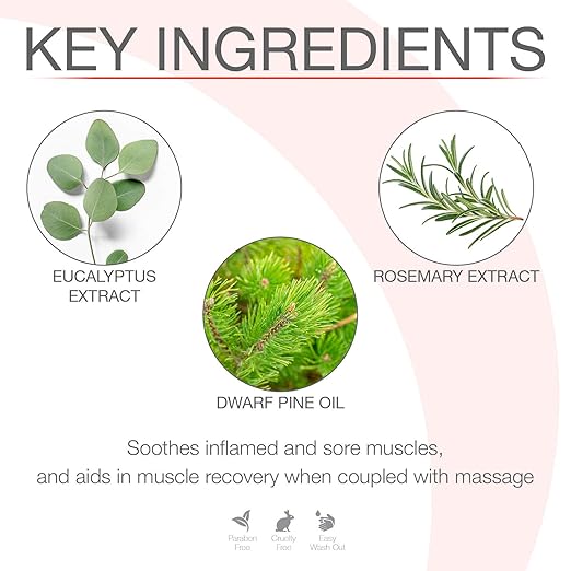 Bon Vital' Muscle Therapy Massage Oil Made with Dwarf Pine Oil & Essential Oils for a Soothing Massage & Soreness Relief, Can Be Combined with the IASTM and Graston Techniques, 5 Gallon Pail