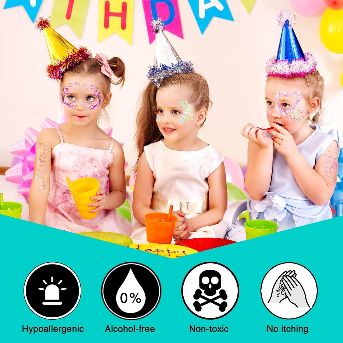 MEICOLY Chameleon Green Face Body Glitter,St Patricks Day Accessories,Color Changing Mermaid Face Glitter,Chunky Glitter Face Paint for Face Body Hair,Festival Rave Outfits Accessories for Women