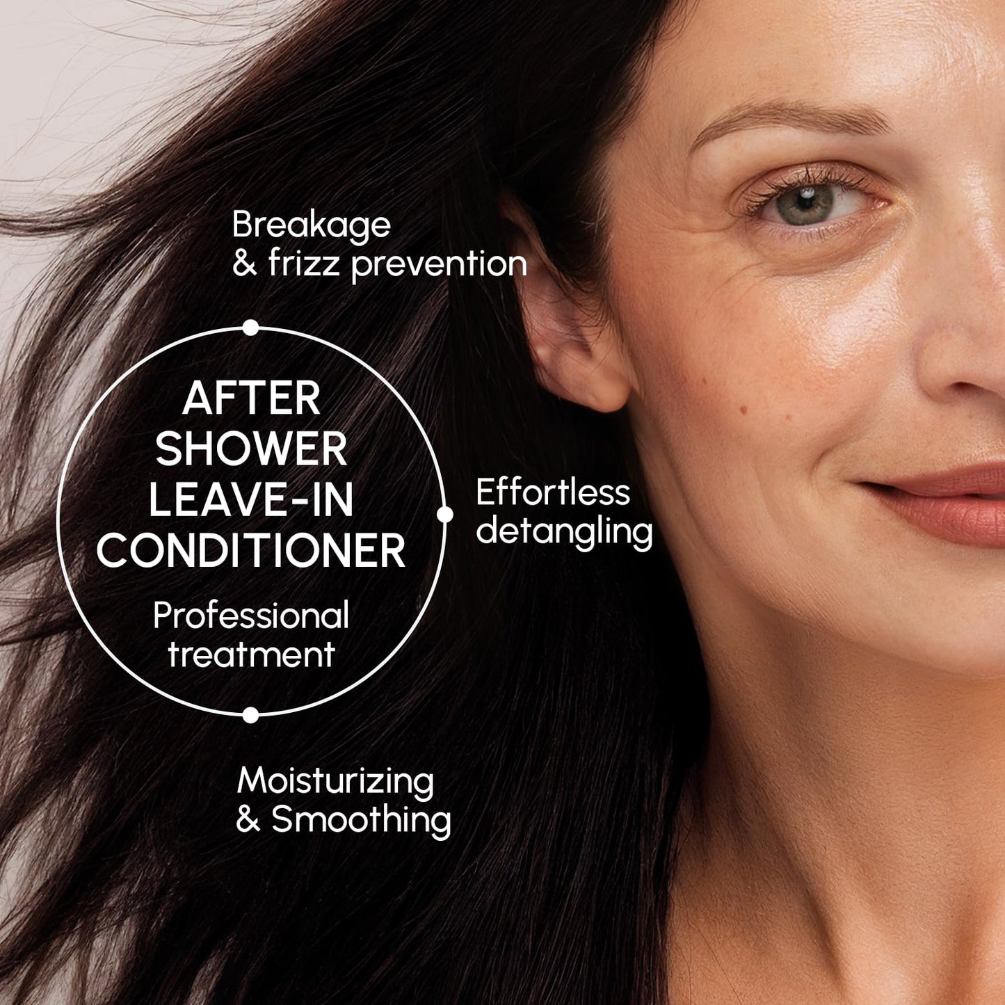 MAREE Leave In Conditioner for Dry Damaged Hair - Leave In Conditioner for Curly Hair with Keratin &Argan Oil - Extremely Deep Conditioning Mask - Hair Moisturizer - Tratamiento Para el Cabello