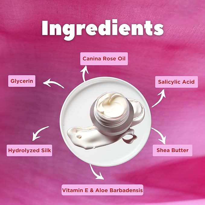 ECOCERT Certified Old Garden Wild Rose Moisturizing Night Cream for All Skin Types - 50ml | 99% Natural Ingredients for Reducing Fine Lines, Dullness, Loss of Firmness