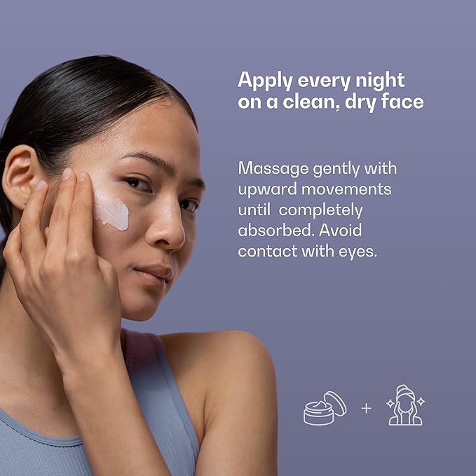 Retinol Youth Renewal Night Cream | Anti-Aging Retinol Moisturizer for Wrinkles and Fine Lines | Hydrating, Firming, and Smoothing Skin Care Treatment | Hydrolyzed Collagen 1.7 Fl Oz