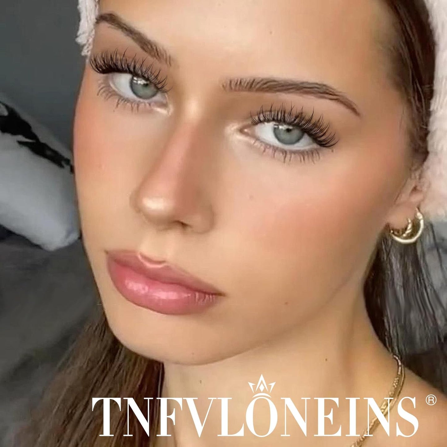 Natural Lash Extension Kit Wispy Lash Clusters Kit 168Pcs Eyelash Extension Kit 9-12MM Eyelash Clusters Lashes Individual Kit with Remover for Lash Extension, Bond and Seal and Tweezers by TNFVLONEINS