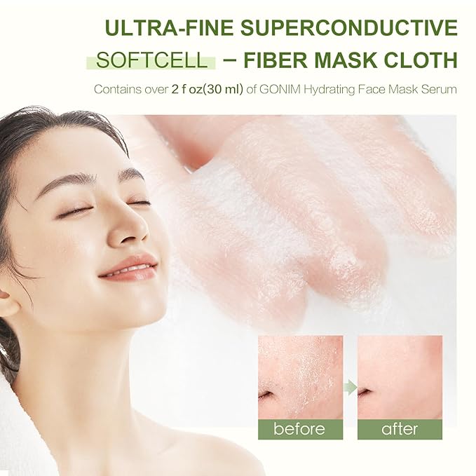 Korean Hyaluronic Acid Sheet Mask (15 sheets) | Resurrection Plant | Strengthen the skin barrier | Anti-Aging Mask | Reduce Fine Lines & Wrinkles, Smooths & Repairs | Korean SkinCare