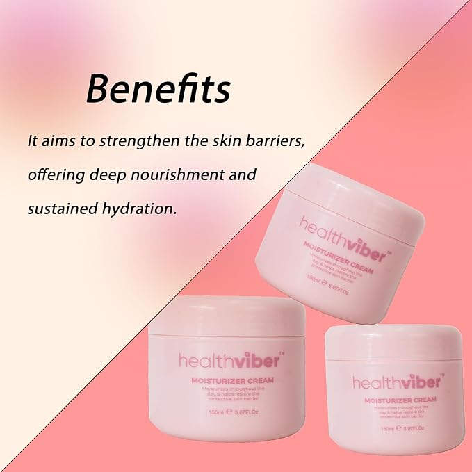 Moisturizer Cream – Deep Hydrating Night Cream with Ceramides & Ginseng for Anti-Aging, Fragrance-Free & Paraben-Free Face Cream for All Skin Types, 5.07 fl oz