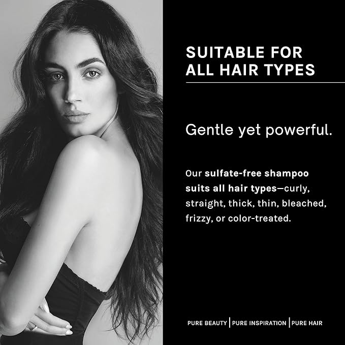 pH PURE HAIR Smooth Perfect Anti Frizz Hair Mask - Softens and adds shine for Frizzy, Unruly Hair, Enriched with Monoi Oil and Magnolia Extract (6.7 Oz)