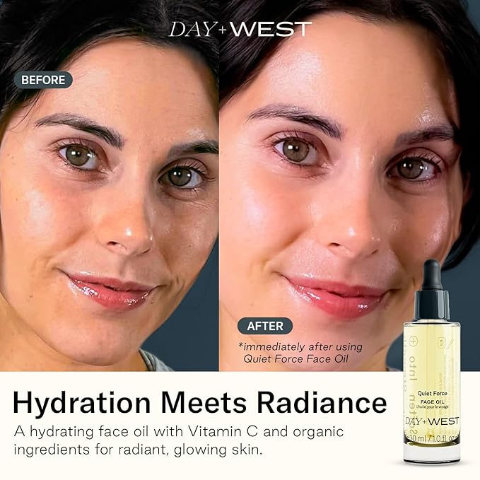Hydrating Face Oil for Women, 30ml Rosehip and Squalane Oil for Face for Smooth and Sensitive Skin, Moisturizing and Hydrating Vitamin C, Natural Oils, Essential Oils for Skin Care and Gua Sha Use