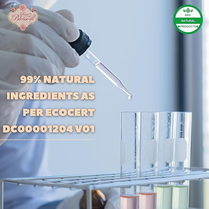 ECOCERT Certified Old Garden Wild Rose Moisturizing Night Cream for All Skin Types - 50ml | 99% Natural Ingredients for Reducing Fine Lines, Dullness, Loss of Firmness