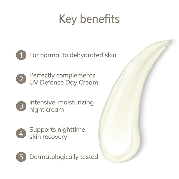 Recovery Night Cream | Q10 Cream with Collagen & Argan Oil | Moisturizing, Anti-Wrinkle Night Cream | Vegan Formula | Complements SmartAppGuided™ Devices | For Men, Women & All Genders