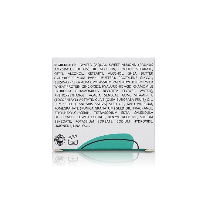 Daily Moisturizer Face Cream, Long-Lasting Hydration, Easy and Fast-Absorbing, Suitable for All Skin Types with Hyaluronic Acid & Olive Oil, 1.69FLOZ (50 ml)