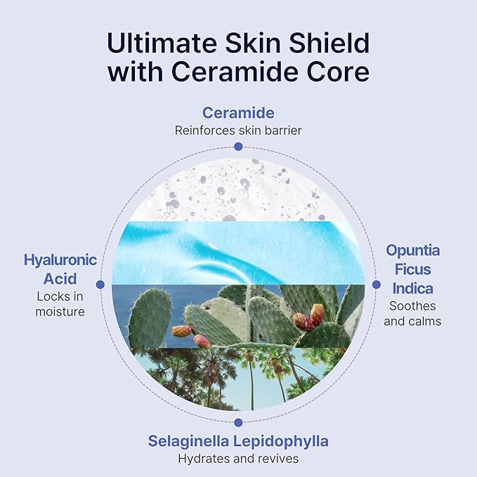 Perfect Sleep Super Barrier Cream 1.69fl.oz, Dense Ceramide Sleep Balm for Strengthening Skin Barrier, Soothing Irritation & Restoring Hydration Overnight Korean Facial Moisturizer