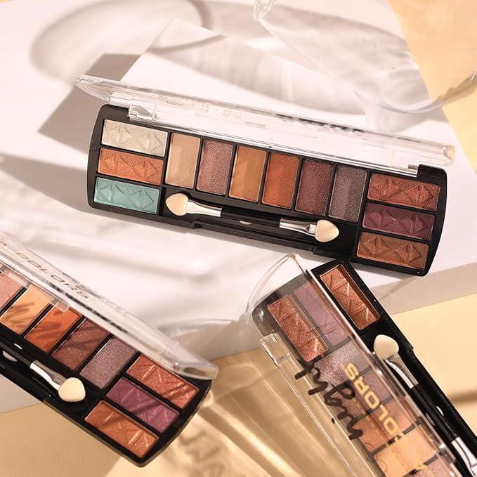 L.A. COLORS Day to Night 12 Color Eyeshadow, Sunset CES425