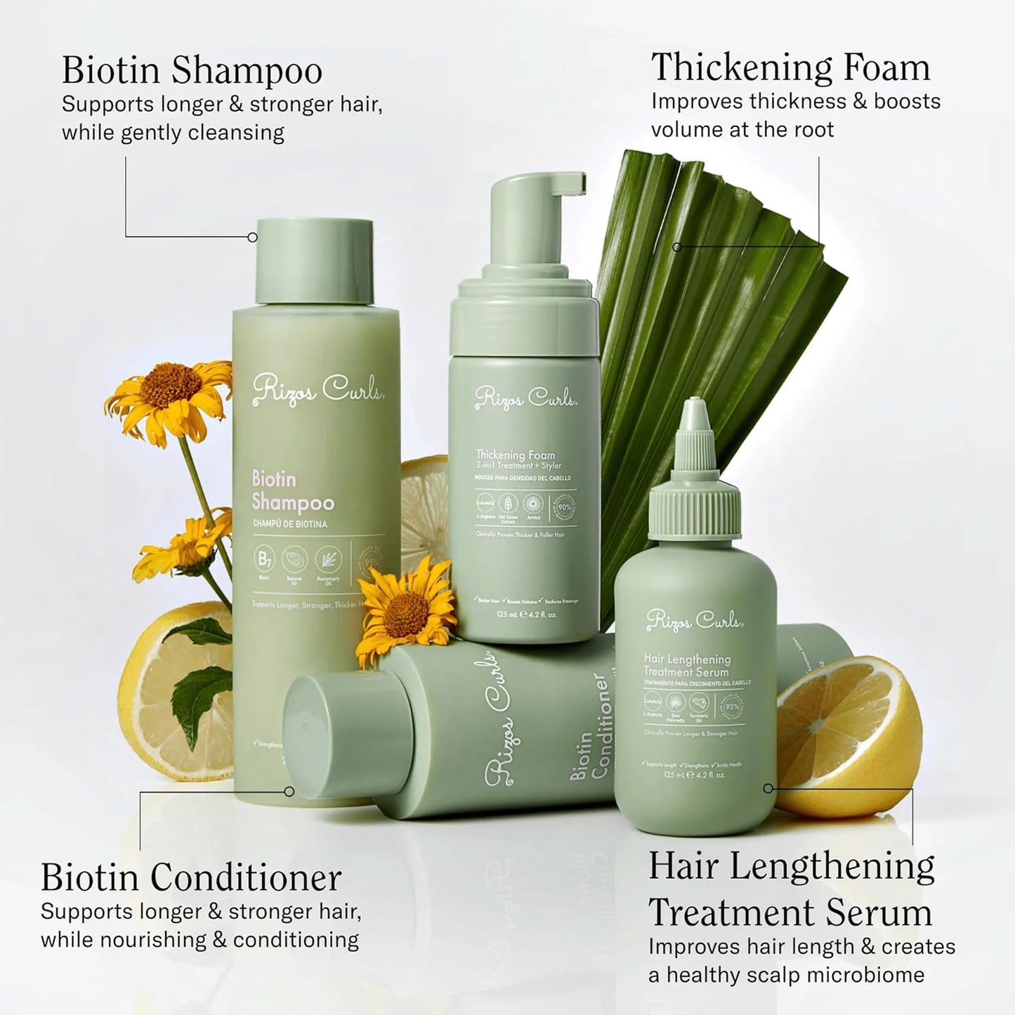 Rizos Curls The Complete Lengthening & Thickening Collection