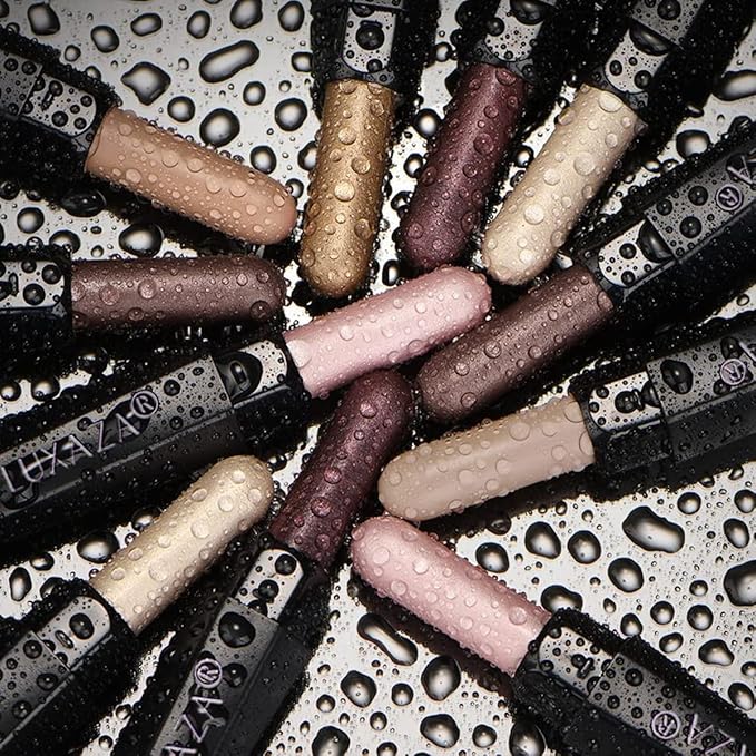 6PCS Cream Eyeshadow Stick Makeup Sets, Metallic And Matte Shimmer Eye Shadow Eye Brightener Stick Pencil Crayon, A10-Quartz Pink